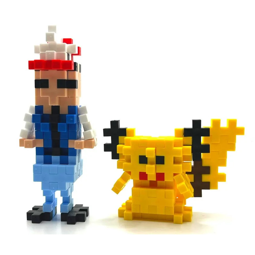 Modele Plus Plus Pikachu Sacha 3D
